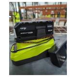 Ryobi 18v 4 ah battery and charger