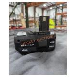 Ryobi 18v 4 ah battery