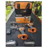 Ridgid 18V 2-Tool Combo Kit