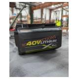 Ryobi 40v 6 ah battery