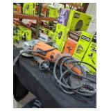 Ridgid 7" twist handle angle grinder