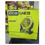 Ryobi 18v hybrid 7.5" fan