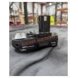 Ryobi 18v 1.5 ah battery and charger