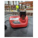 Milwaukee M12 2 ah battery and charger
