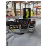 Ryobi 18v 4 ah battery