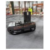 Ryobi 18v 2 ah battery