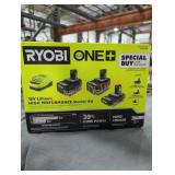 Ryobi 18v lithium high performance starter kit