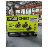 Ryobi 18v lithium high performance starter kit