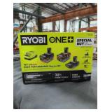 Ryobi 18v lithium high performance starter kit
