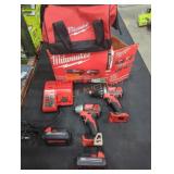 Milwaukee M18 Compact 2-Tool Combo Kit