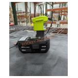 Ryobi 18v 4 ah battery and charger
