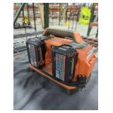 Ridgid 18v 2 ah batteries and charger