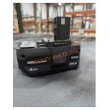 Ryobi 18v 4 ah battery