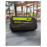 Ryobi 40v 6 ah battery