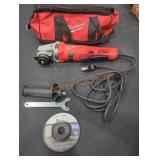 Milwaukee Corded 4-1/2" Grinder