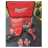 Milwaukee M12 1/4" Hex Screwdriver Kit