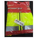 Milwaukee neon yellow safety vest