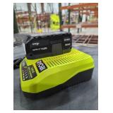 Ryobi 18v 4 ah battery and charger