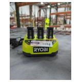 Ryobi USB 2 ah batteries and charger