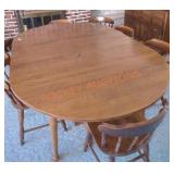 Large Dining Set w Leaf