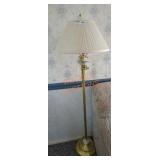 Golden Metal Base Floor Lamp