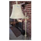Metal Victorian Floor Lamp