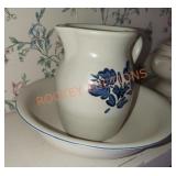 Pfaltzgraff Yorktowne Pitcher & Serving Bowl