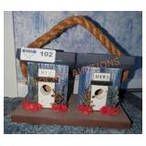 His and Hers Birdhouse Set