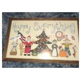 "Happy Everything" Framed Art