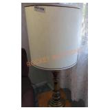 Wooden Base Table Lamp