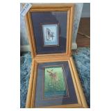 "Wildlife Exposition" Framed Pictures - Qty 2