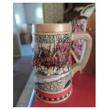 1988 Budweiser Holiday Stein