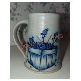 Salmon Falls Stoneware Blueberry Mug