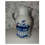 Salmon Falls Stoneware Blueberry Pitcher