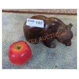 Carved Wooden Bear