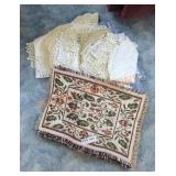 Lace Doilies Table Cloth Place Mats Lot