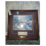"Evening at Swanbrooke Cottage" by Thomas Kinkade