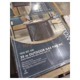 Hampton Bay 35" Outdoor Gas Fire Pit