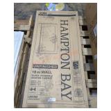 Hampton Bay Unfinished 18" Wall Cabinet