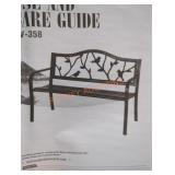 Outdoor bench