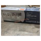 Hampton Bay 4 Light Vanity Light