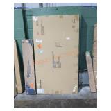 Baxton Studio Queen Headboard, Ash Walnut