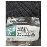 1 wiper 24" x 36" heavy duty mats