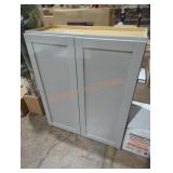 Gray 36" wall cabinet