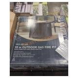 Hampton Bay 35" Outdoor Gas Fire Pit
