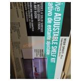 Decorative Adjustable Shelf Kit Assembly Required