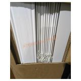 60" White Blinds