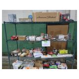 Rack Lot Of Assorted Home Improvement Items