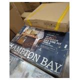 Hampton Bay 46" outdoor gas fire pit table