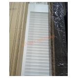 White bifold door